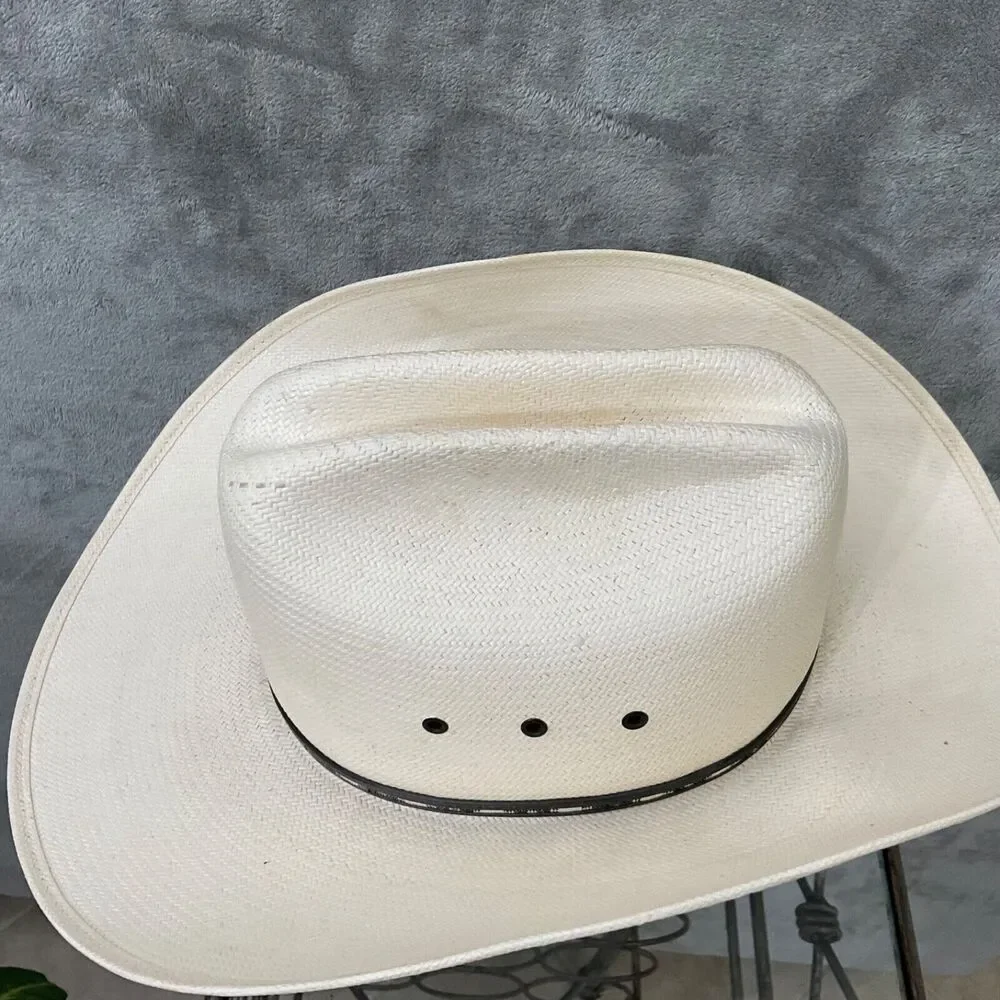 Bailey U-Rollit Shantung Panama 4X Cowboy Hat Ivory  S/M size